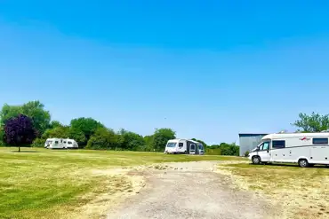 CAMC electric grass touring pitches
