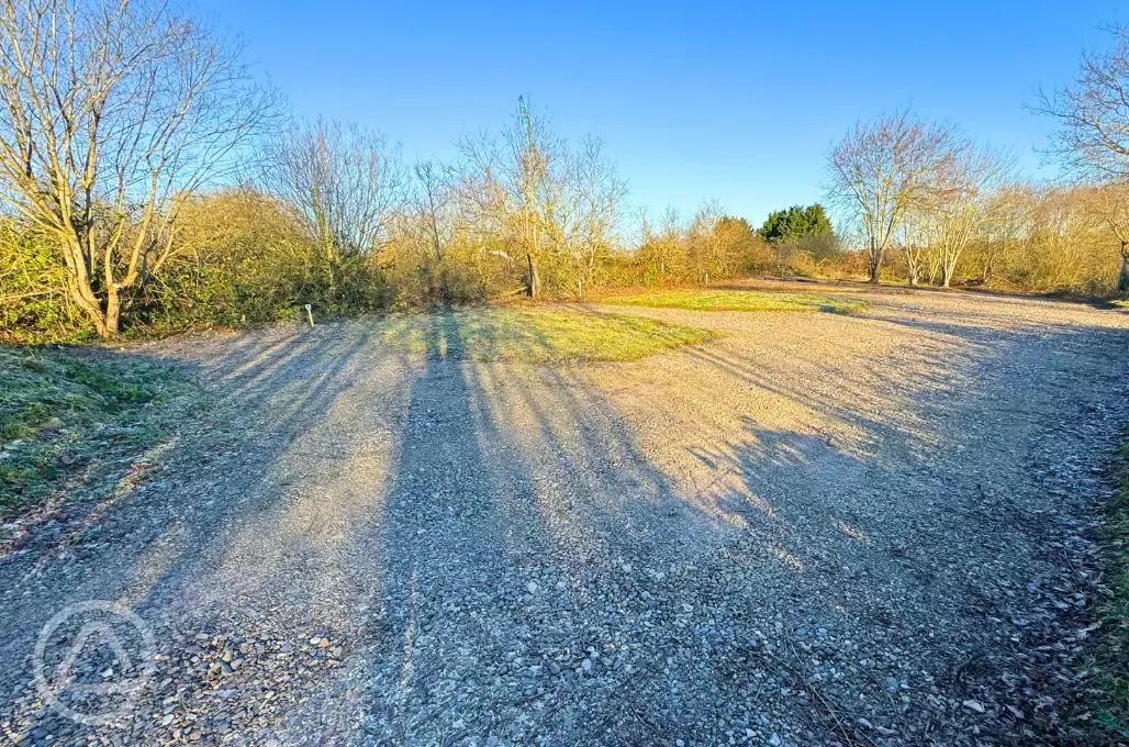 Non electric hardstanding pitches