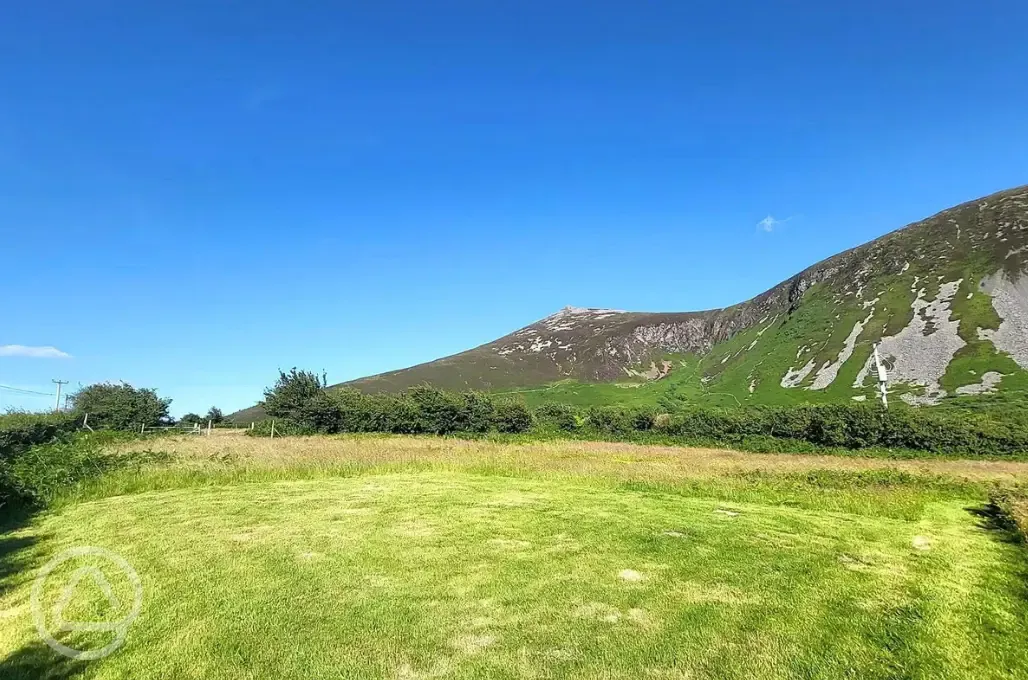 Sea view non electric grass tent pitches