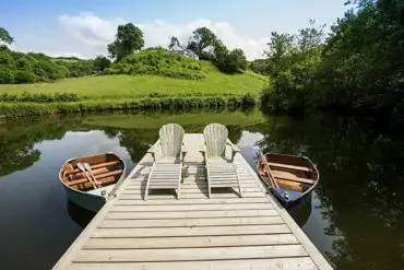 Lake for wild swimming