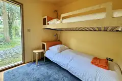 Optional outdoor bunk room interior Optional outdoor bunk room interior