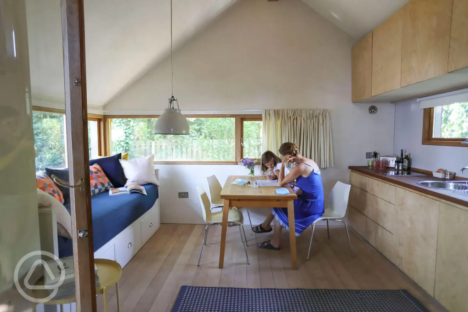 The Boat Shed living area 