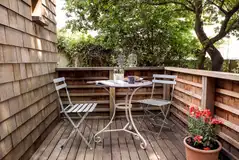 Veranda with a table for two Veranda with a table for two