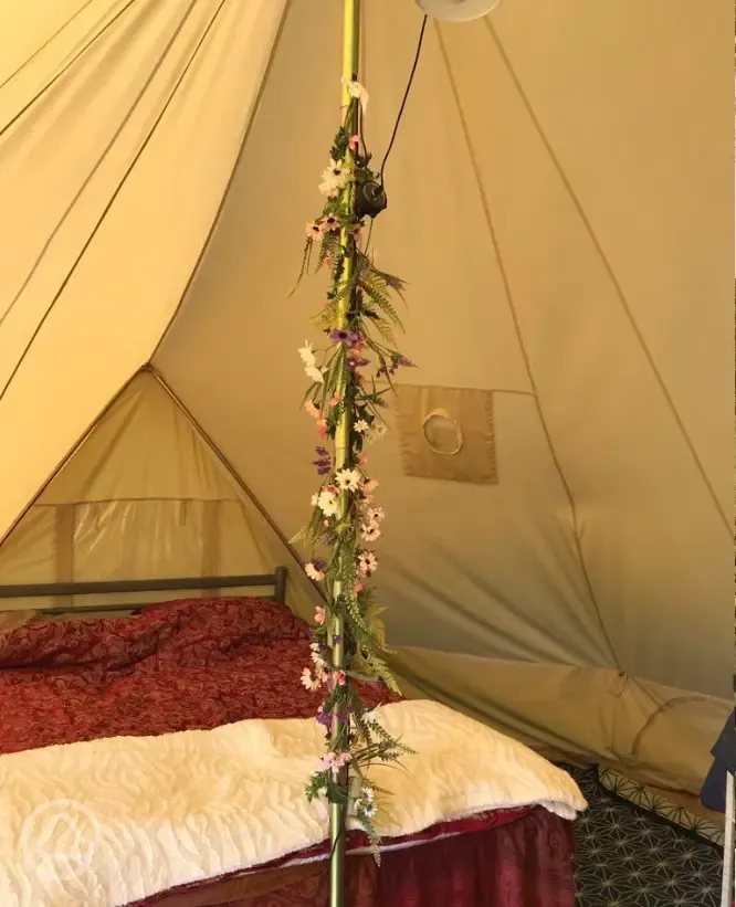 Emperor bell tent interior