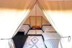 Tourareg bell tent interior
