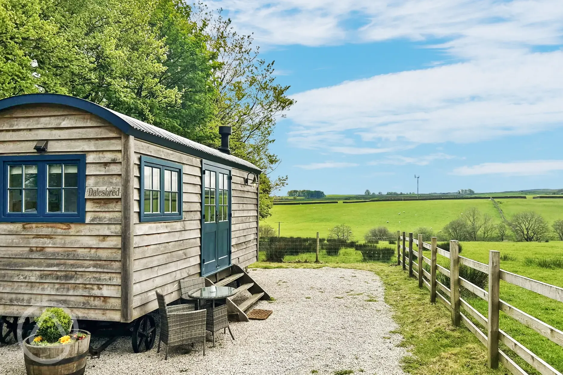 The Dalesbred shepherd's hut