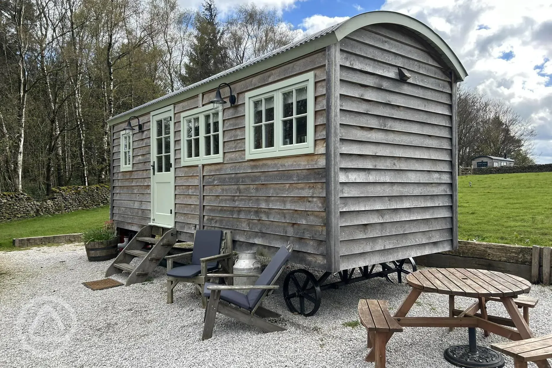 The Wensleydale shepherd's hut