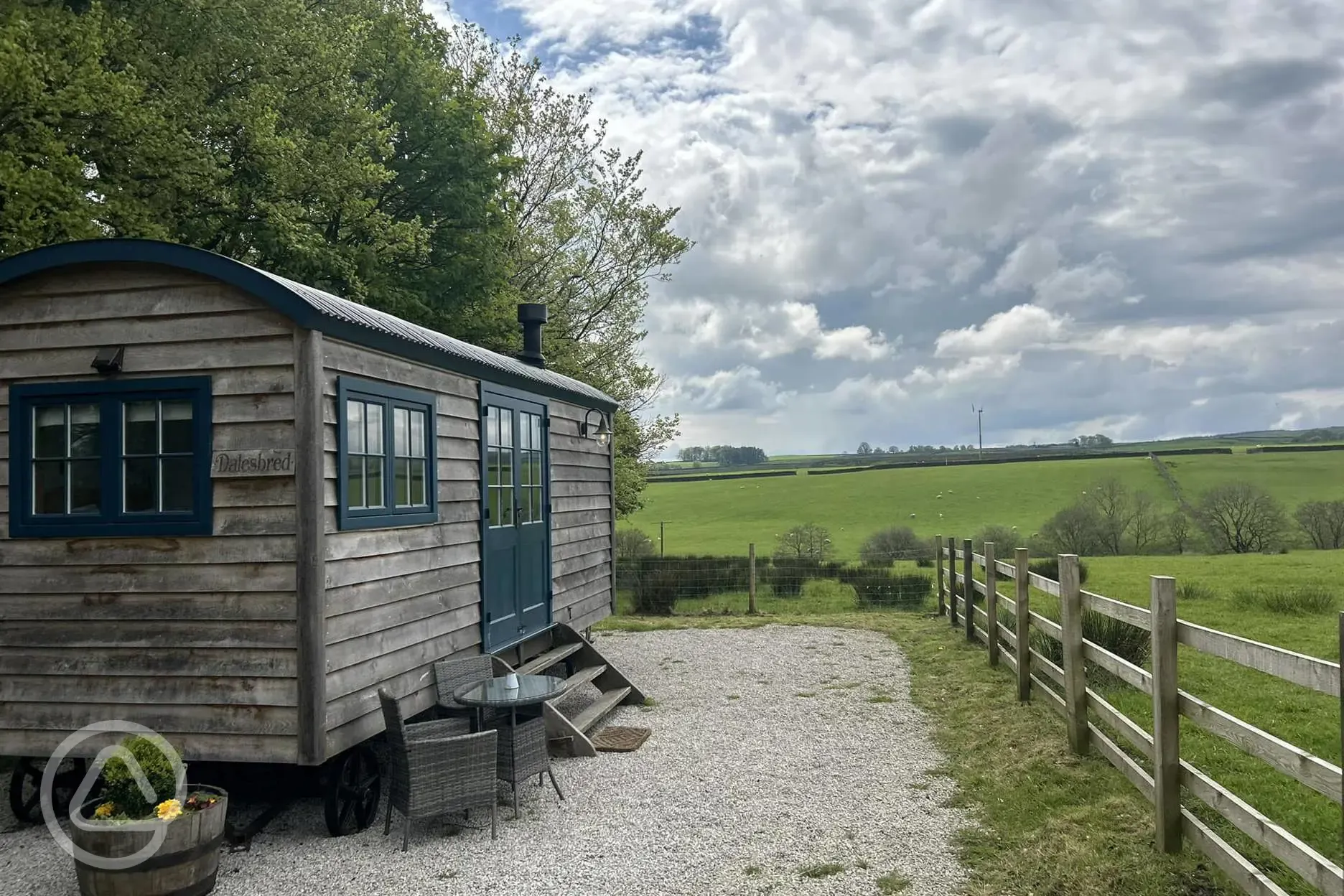 The Dalesbred shepherd's hut