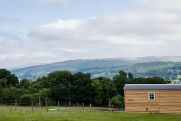 The Wensleydale shepherd's hut