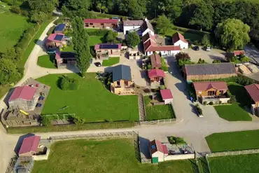 Aerial of the site