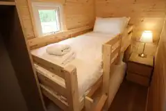 Glamping pod bunk beds