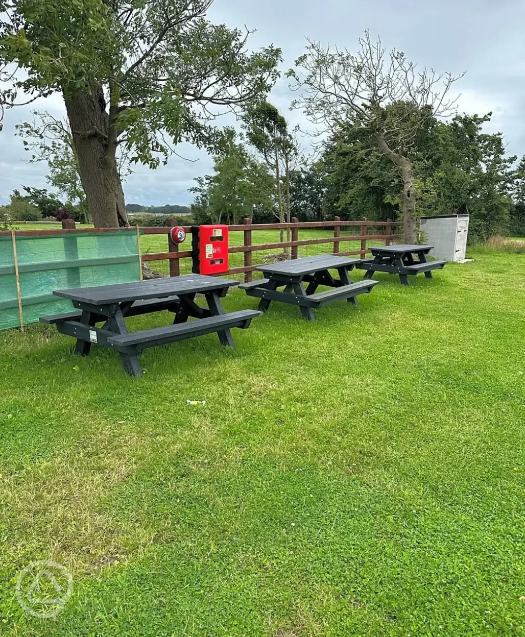 Picnic benches 