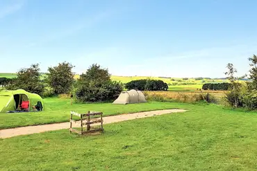 Electric and non electric grass pitches at The Bull i' th' Thorn
