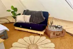 Bell tent futon