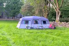 Non electric grass pitches for tents, roof tents, campervans and motorhomes