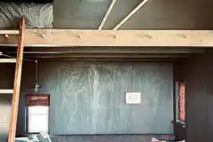 Ninho shepherd's hut interior Ninho shepherd's hut interior