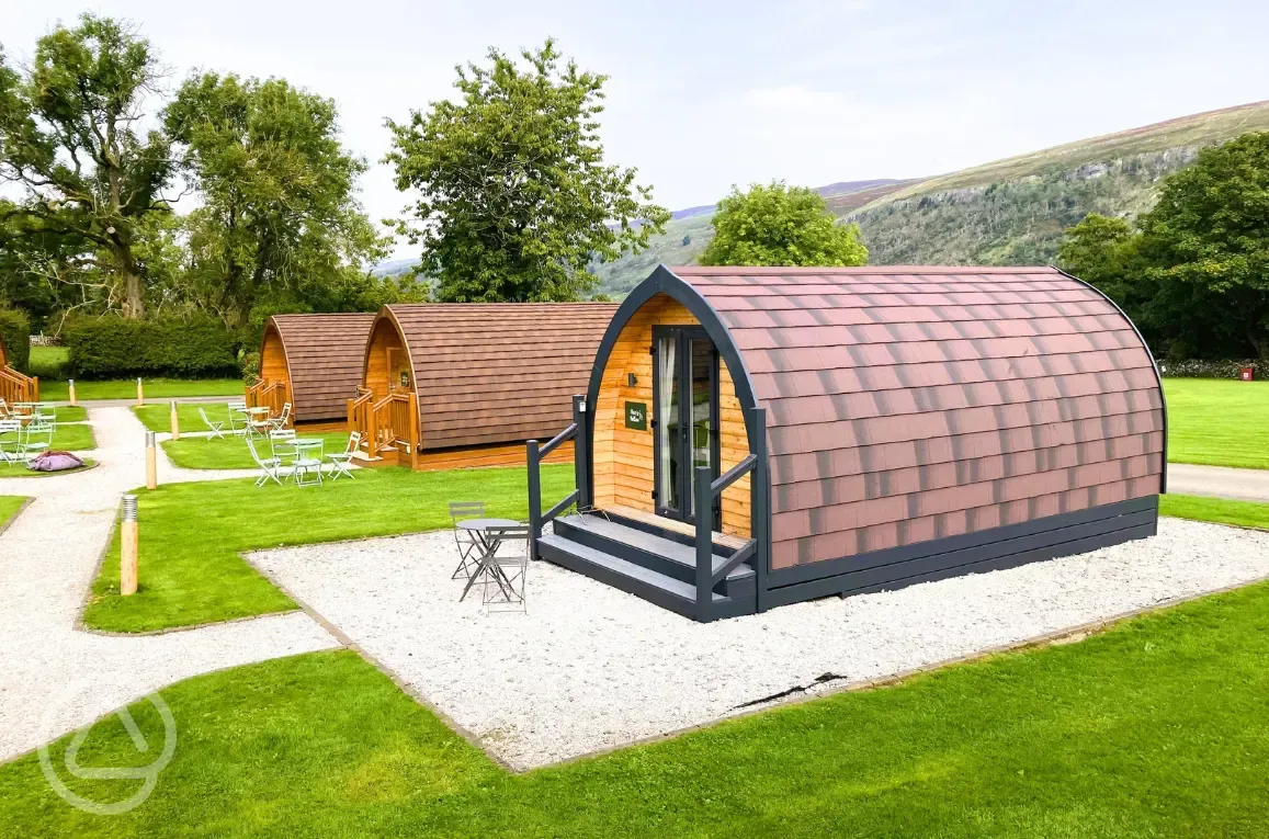 Glamping pods