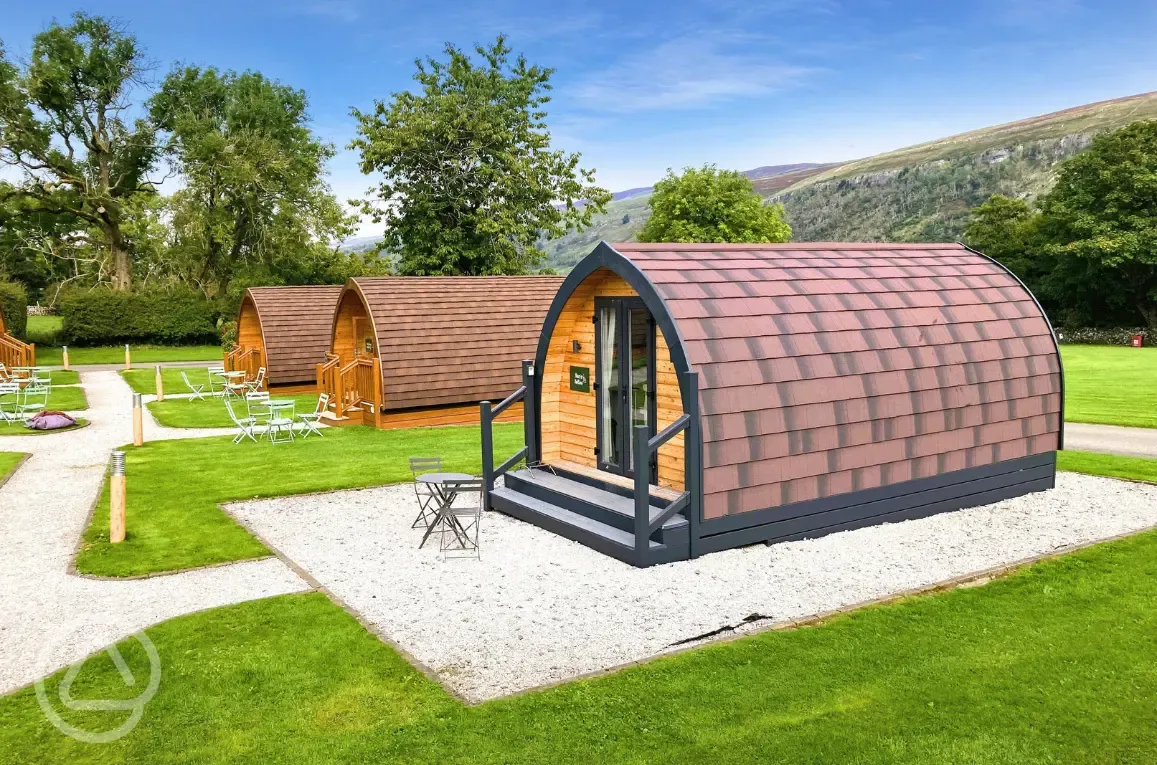 Glamping pods