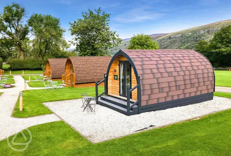 Glamping pods