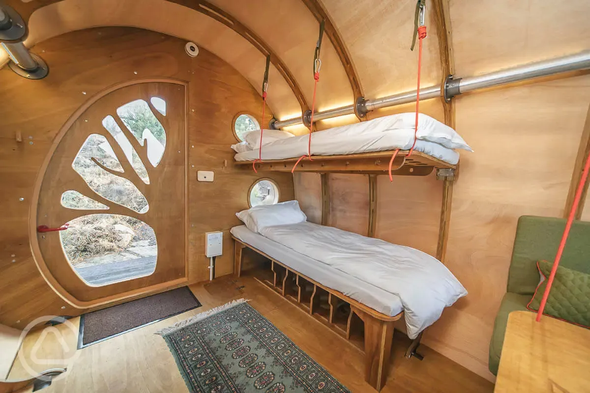 The Fuselage Pod bunk beds