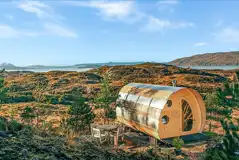 The Fuselage Glamping Pod at Highland Hangout