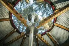 The Tree Tent clear stargazing roof