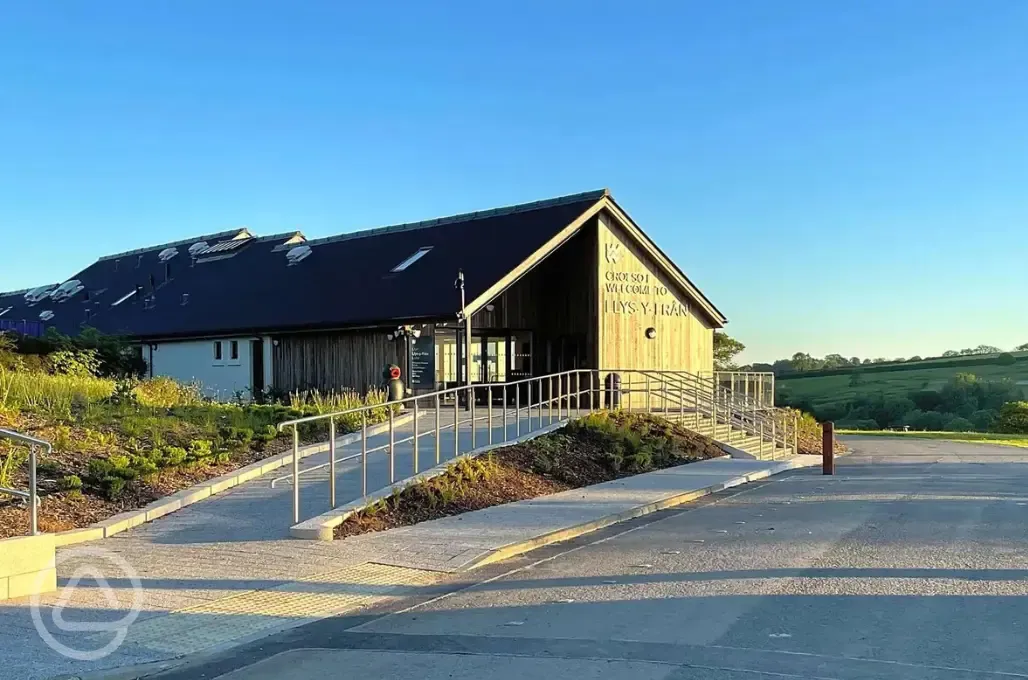 Nearby Llys y Fran Reservoir visitor centre