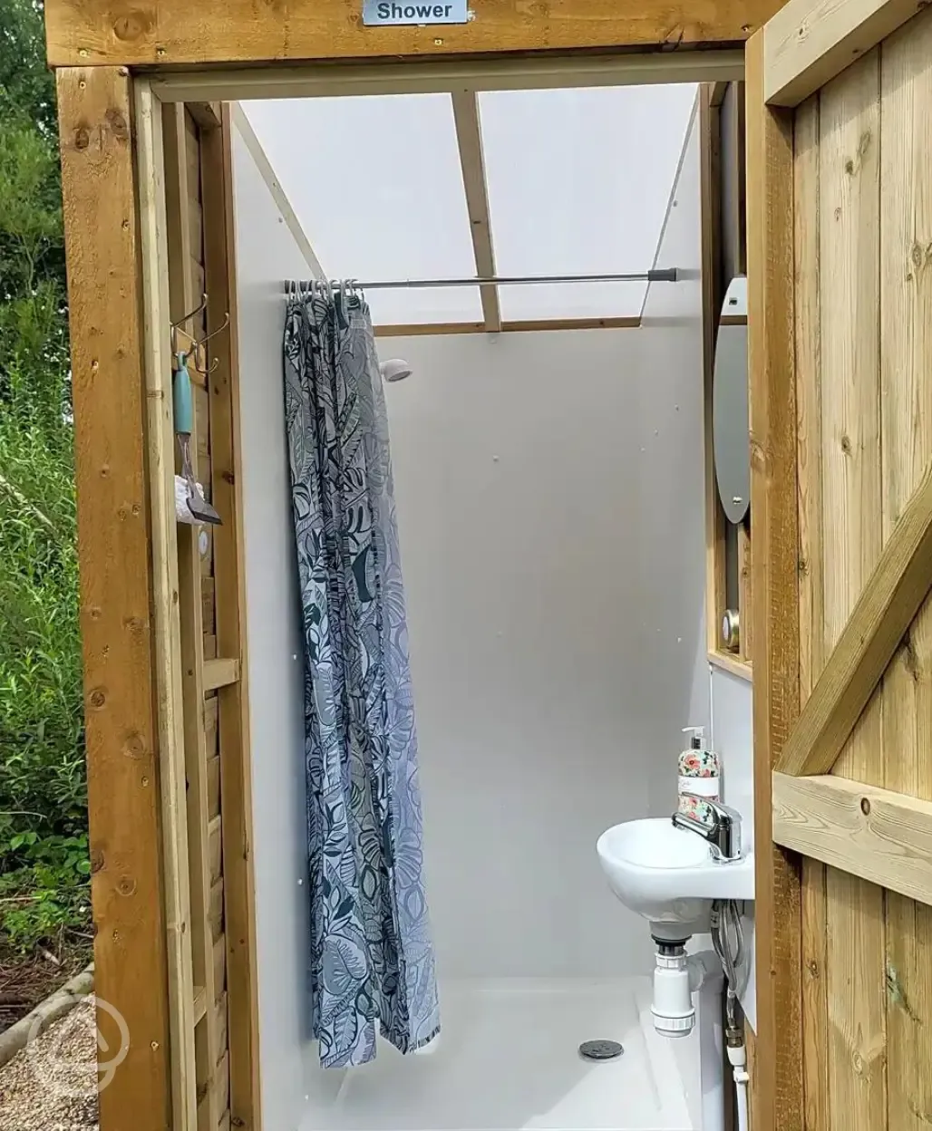 Camping showers