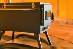 Bell tent wood burner Bell tent wood burner