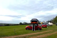 Non electric grass pitches for roof tents, tents, and small campervans