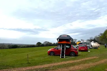 Non electric grass pitches for roof tents, tents, and small campervans