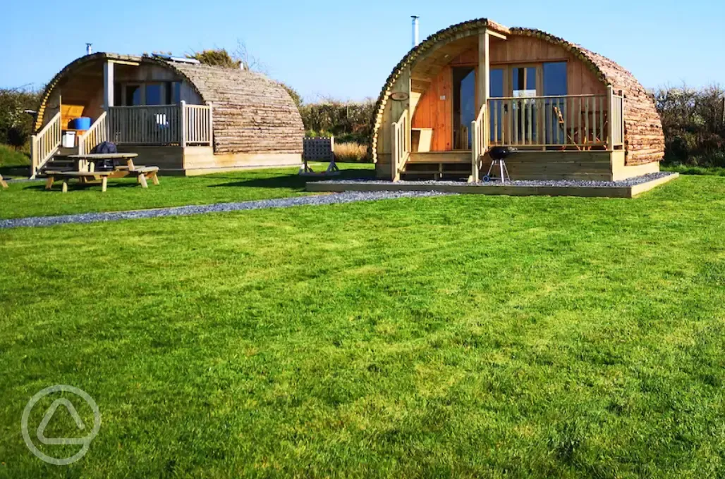 Glamping pods