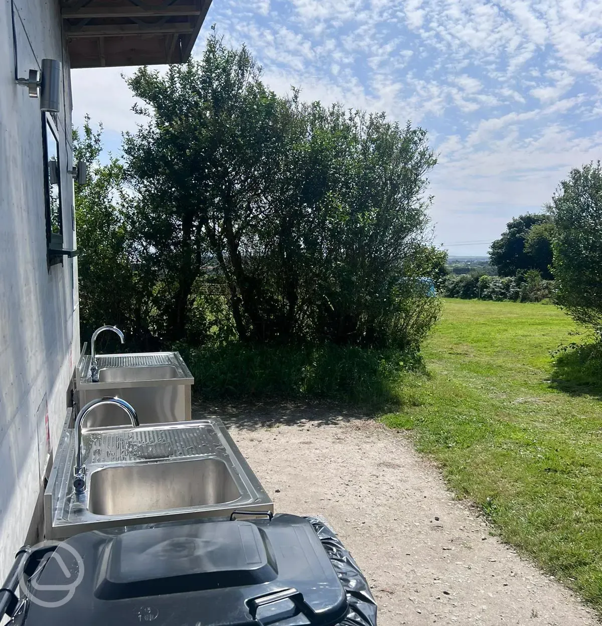 Washing up area