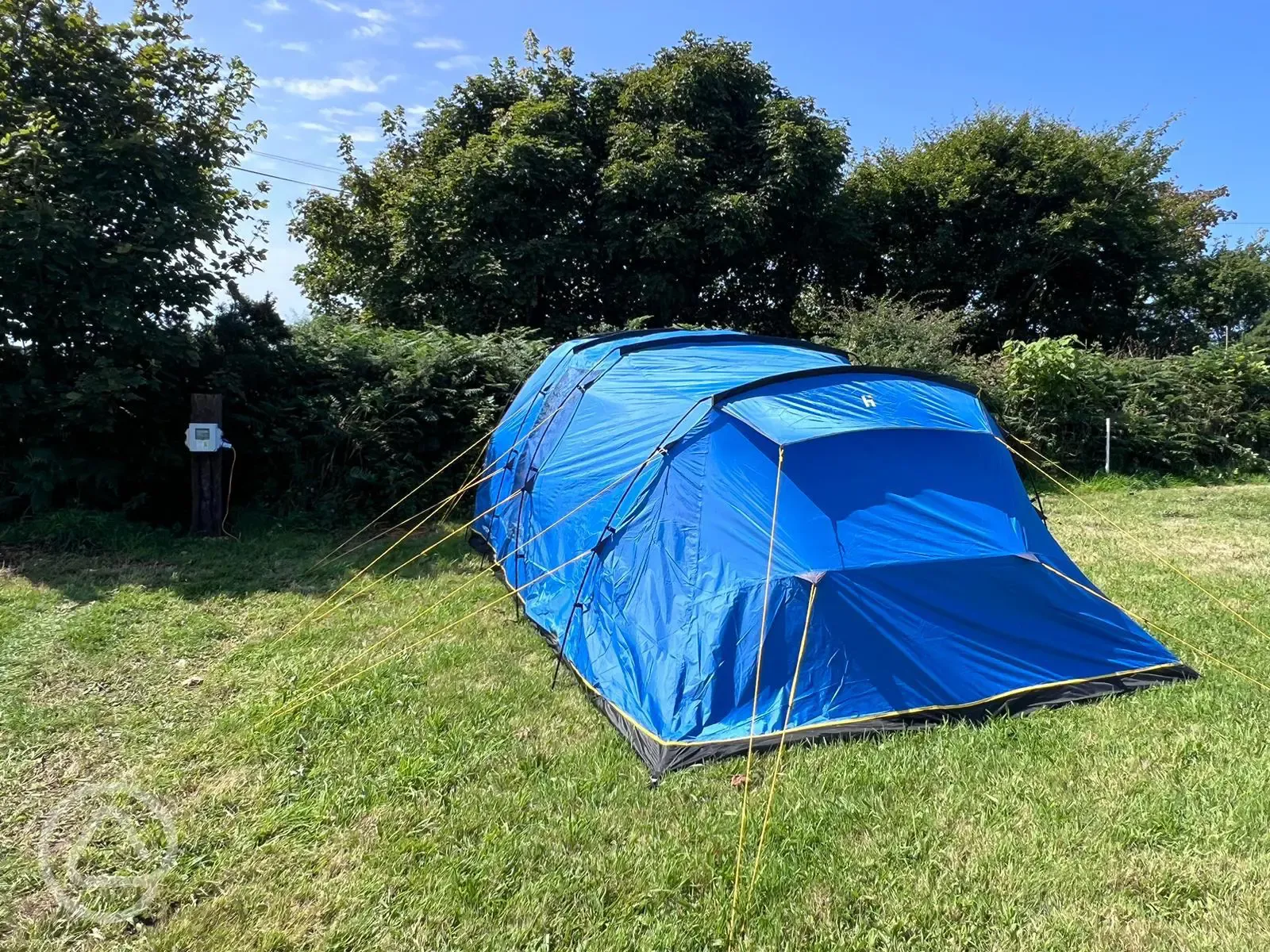 Grass pitches with optional electric