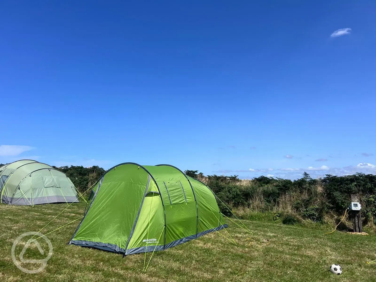 Grass pitches with optional electric