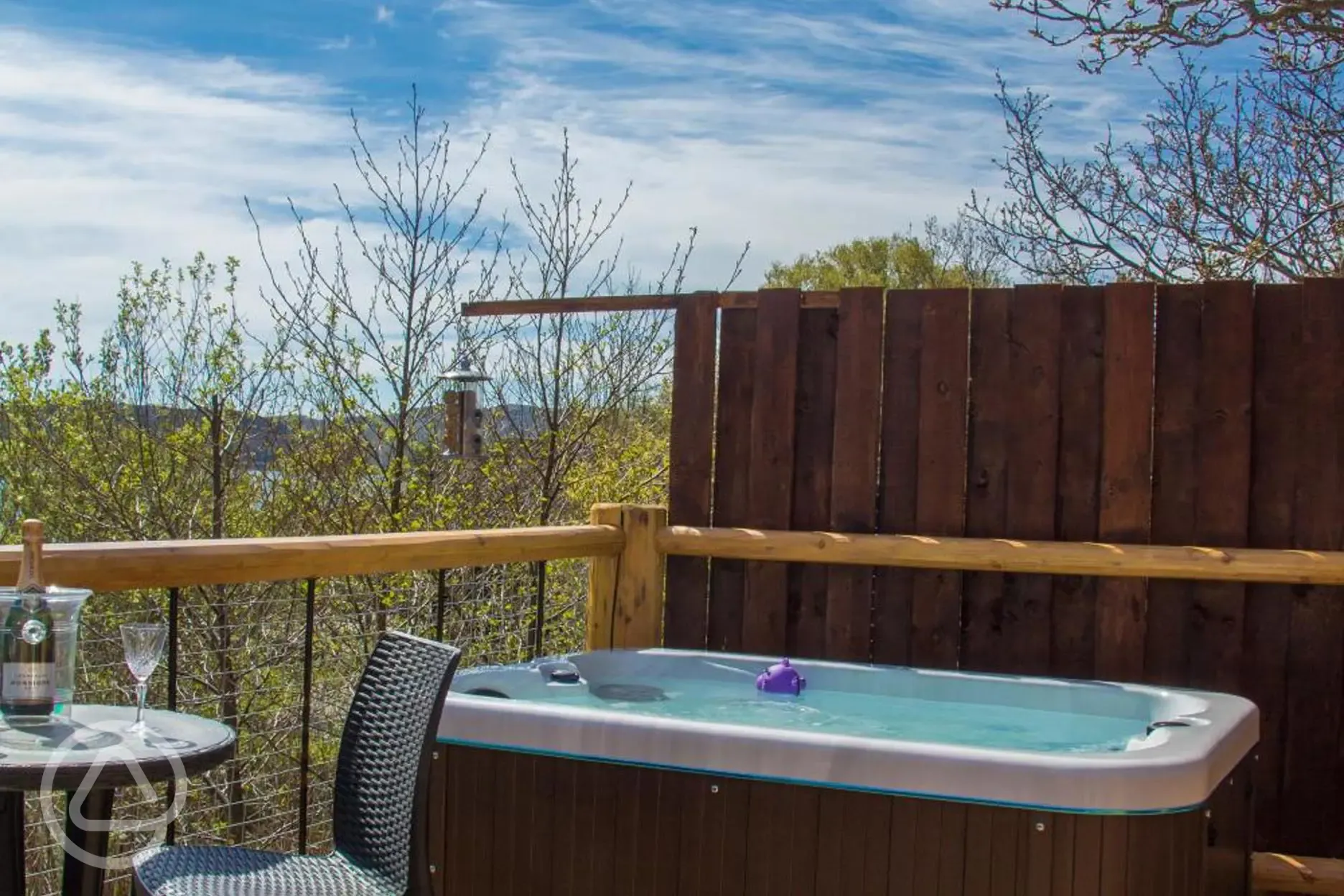 Mountview pod private hot tub