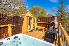 Mountview pod and private hot tub