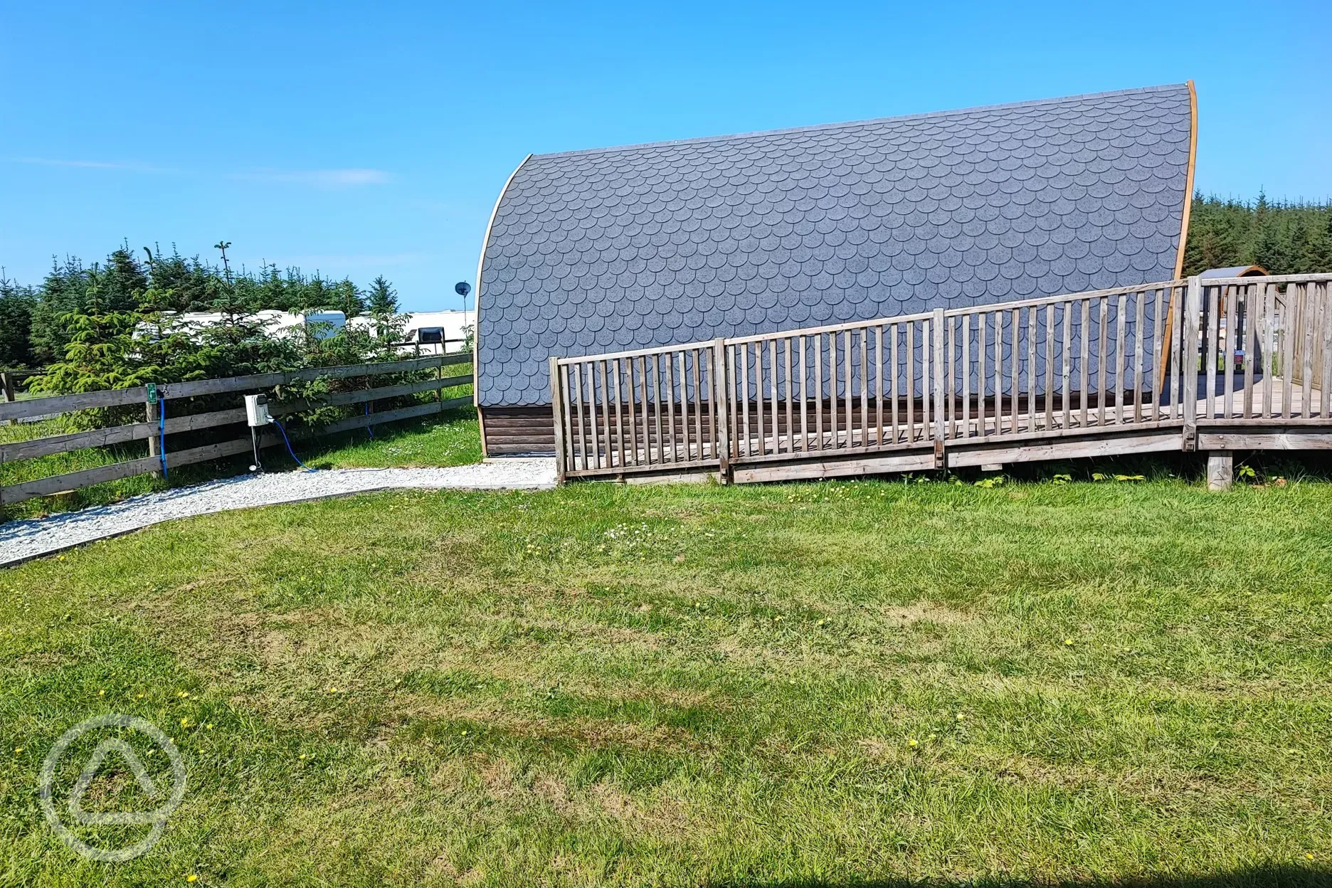 Porth Ysgo accessible pod