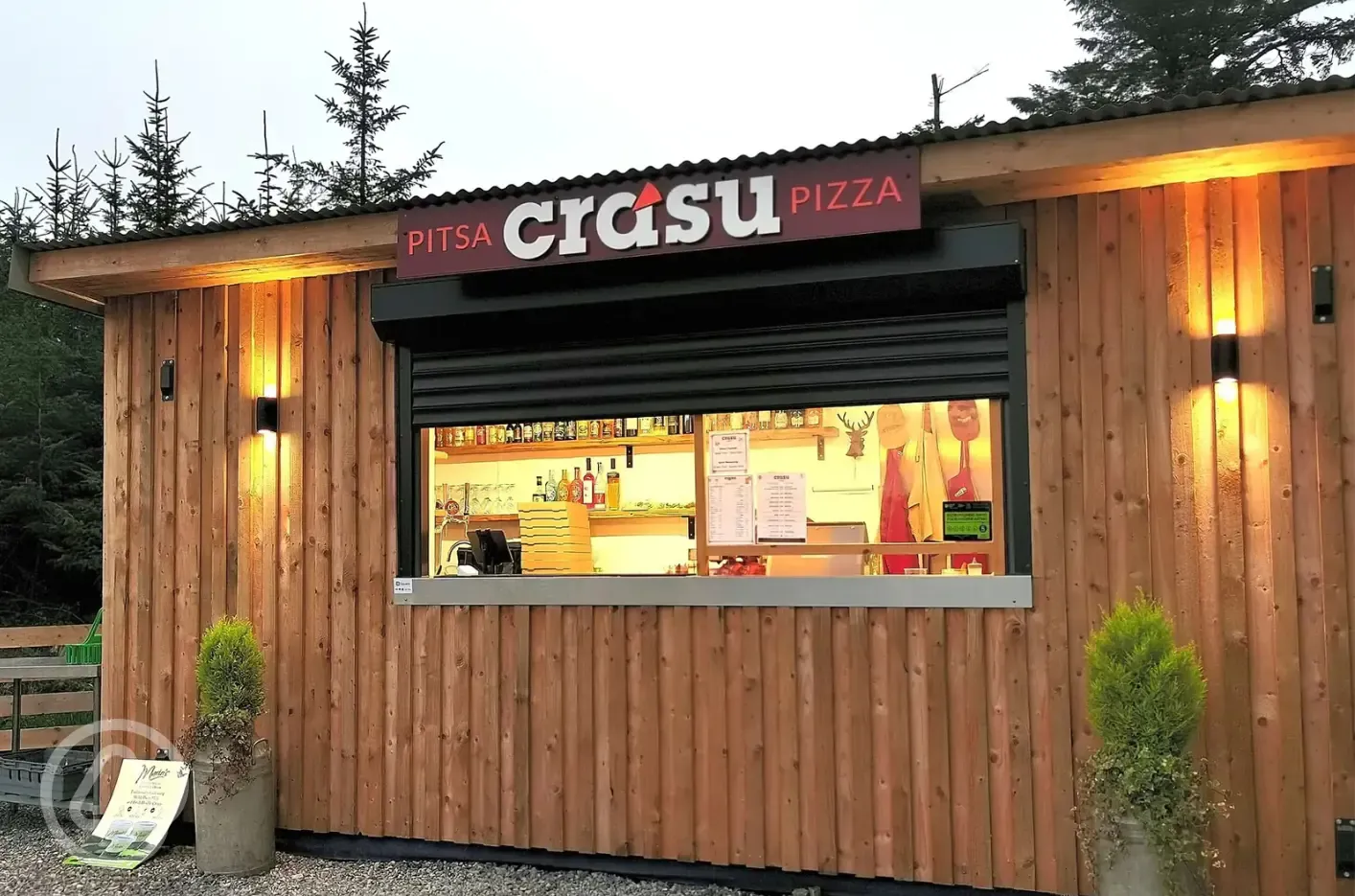Crasu Pizza - onsite takeaway or sit down