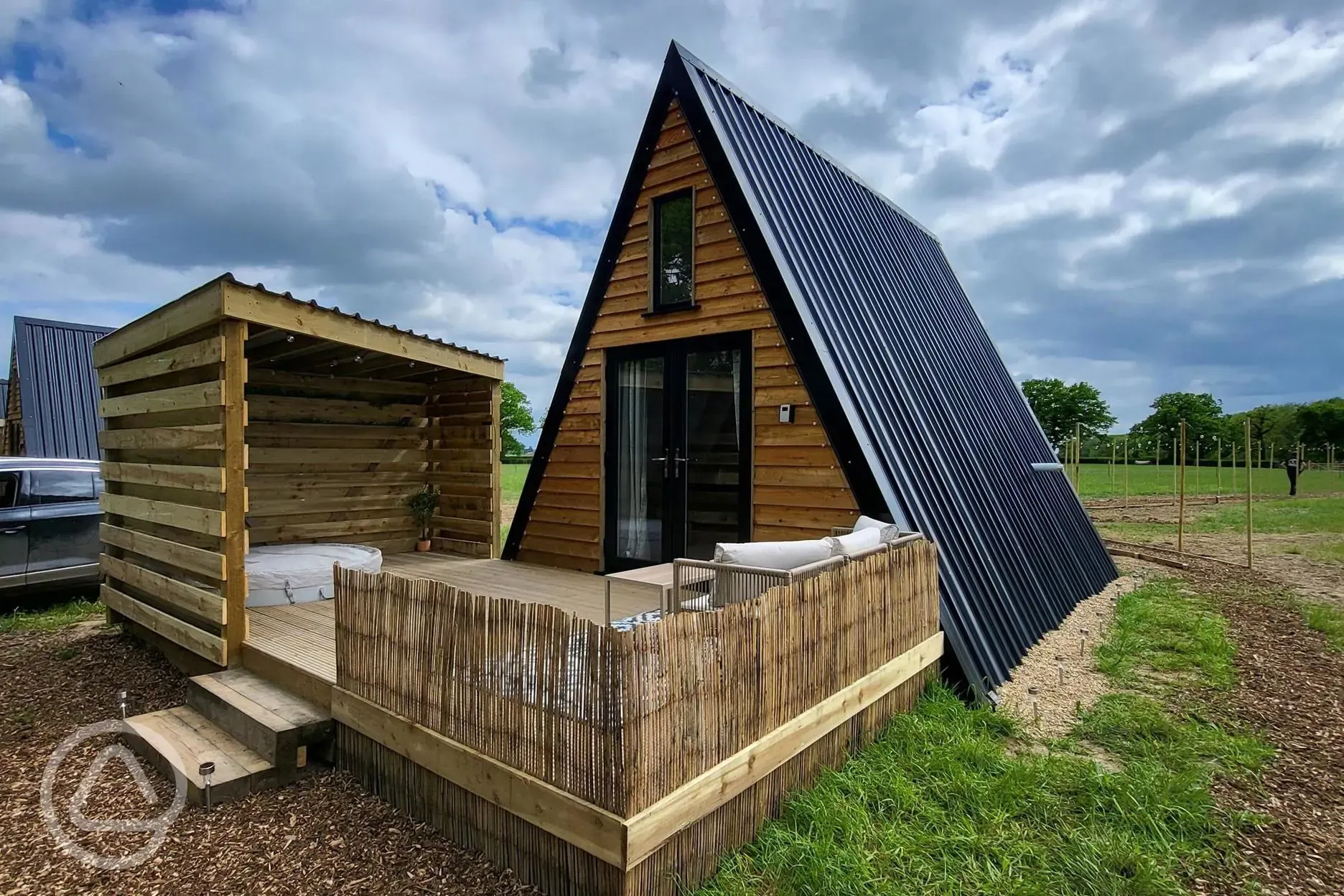 Glamping cabin