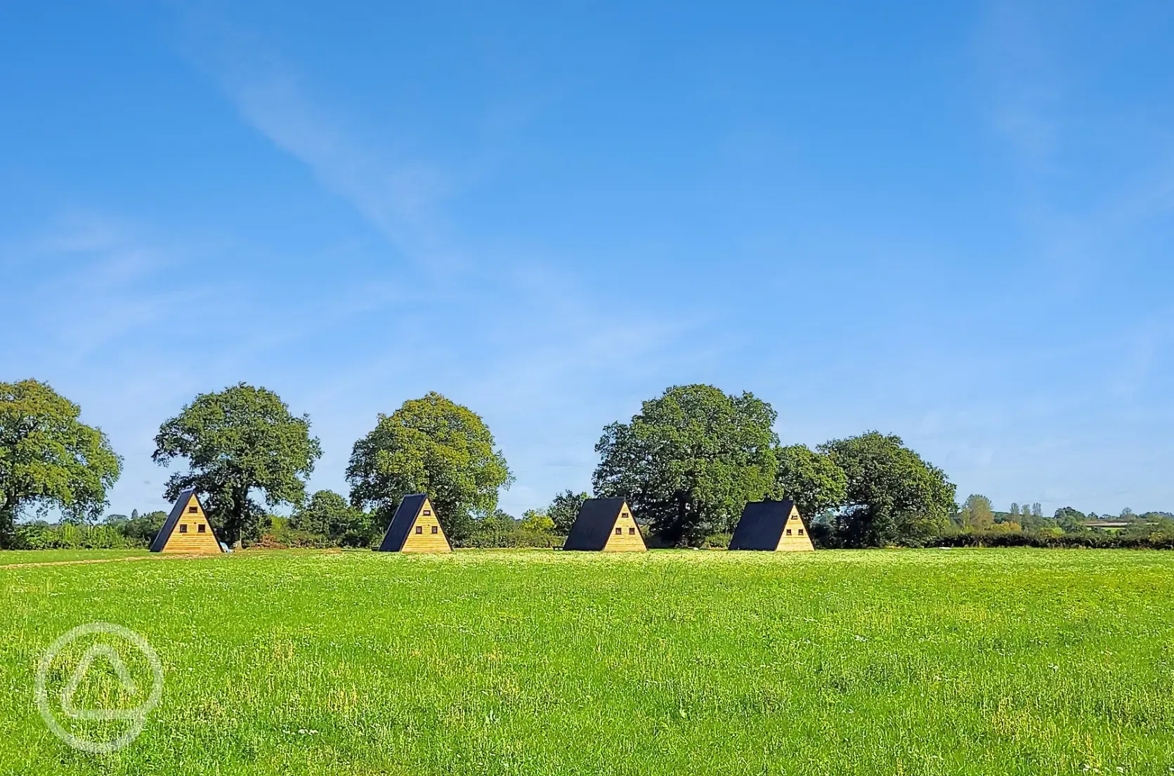 Glamping cabins