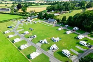 Hay-on-Wye Caravan Park , Hay-on-Wye, Herefordshire