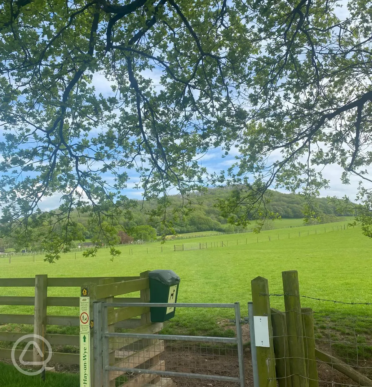 Countryside walks from site