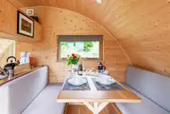 Glamping Pod kitchen