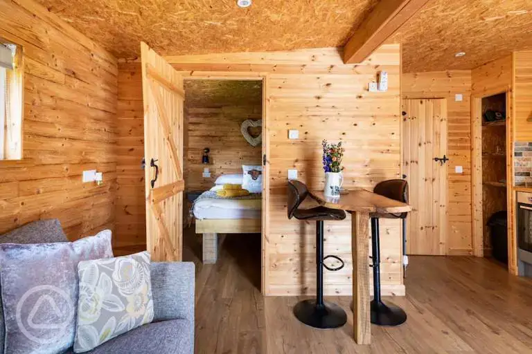 The Lodge interior