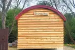 Bilynda Rose ensuite shepherd's hut