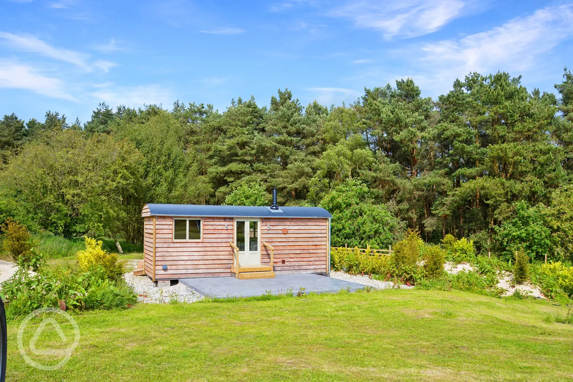 The Sett shepherd's hut