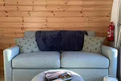 Ensuite glamping pod - sofa Ensuite glamping pod - sofa