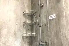Ensuite bathroom with a modern shower
