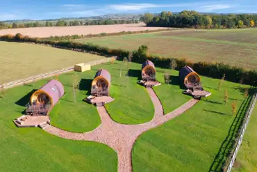 Aerial of the site